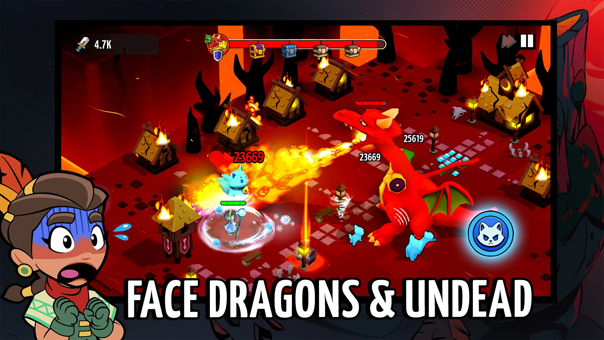 Vampirio: Defend & Survive screenshot