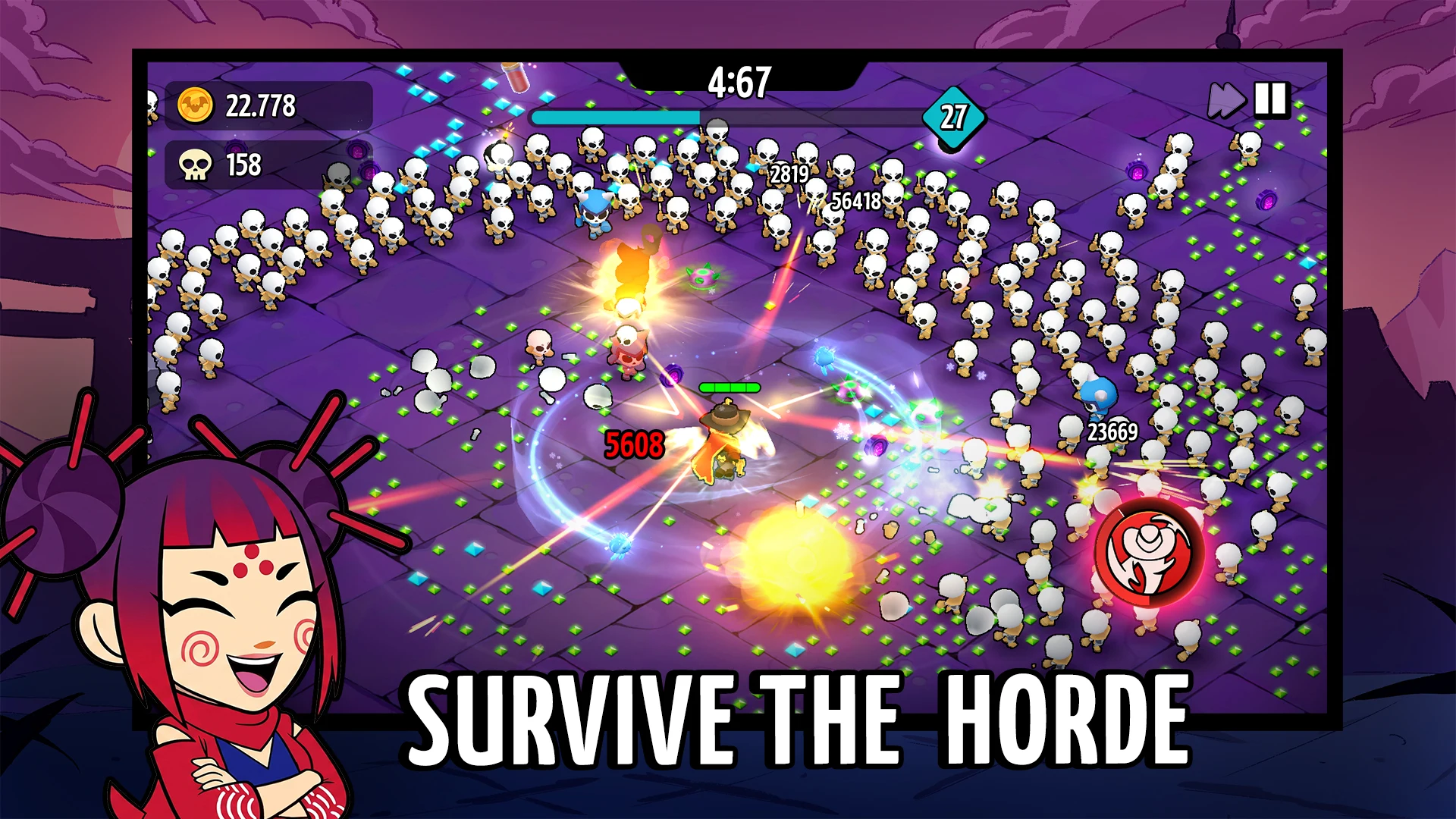 Vampirio: Defend & Survive screenshot