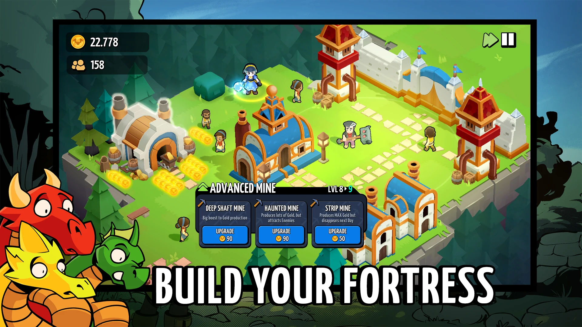 Vampirio: Defend & Survive screenshot