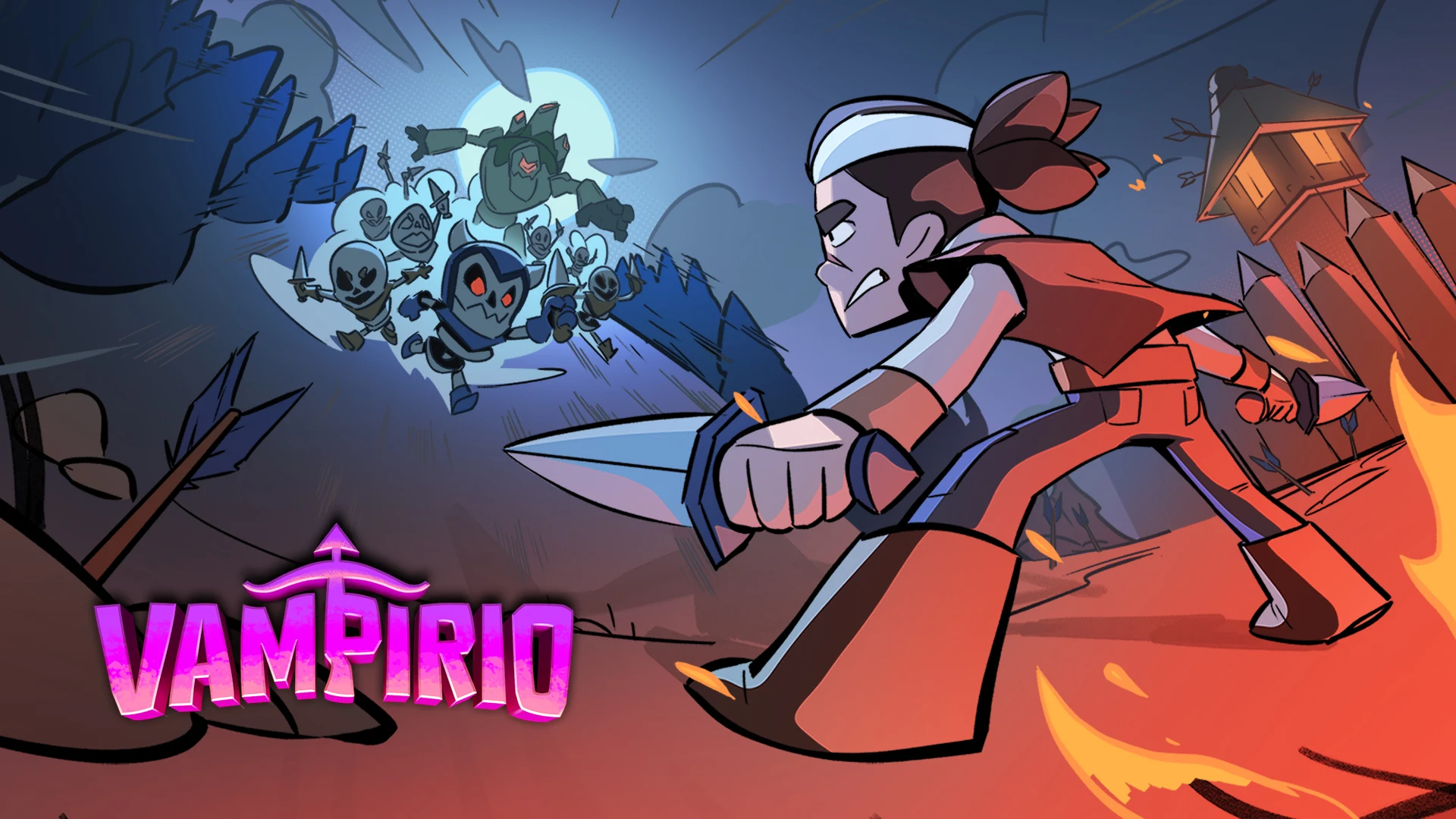 Vampirio: Defend & Survive screenshot
